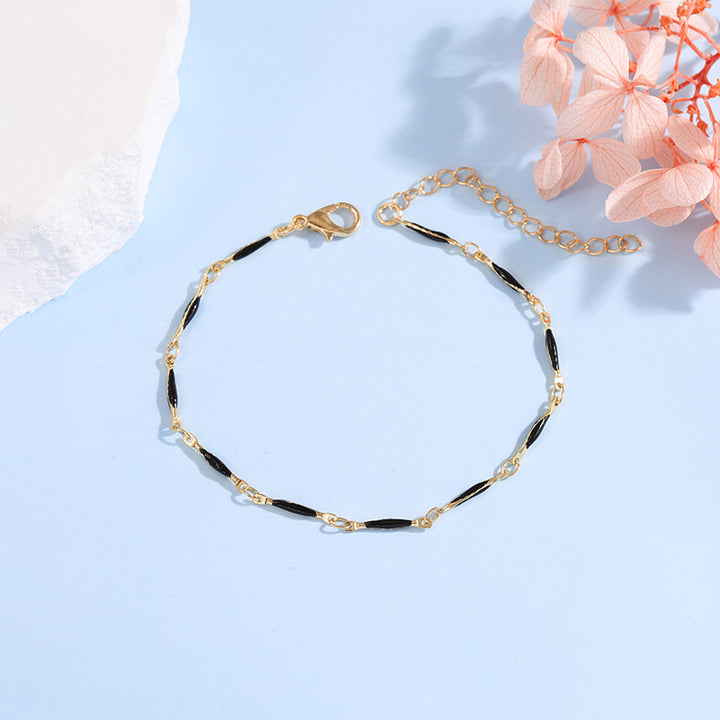 Elegant Adjustable Gemstone Chain Bracelet Stornfield