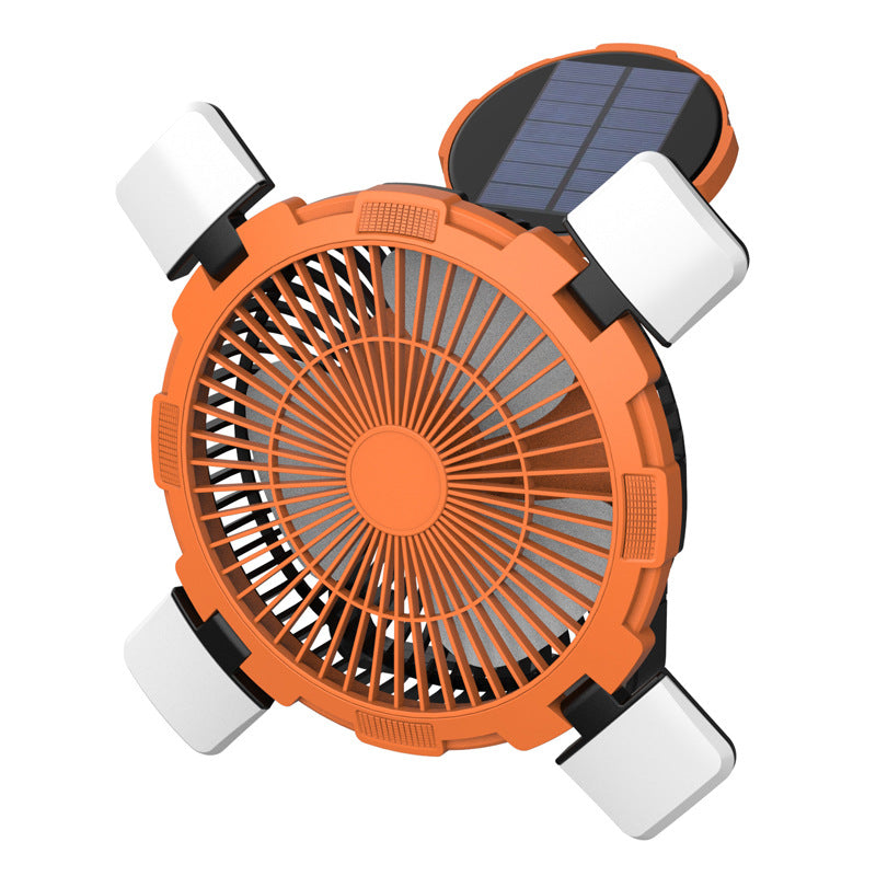 Portable Solar-Powered Cooling Fan Stornfield