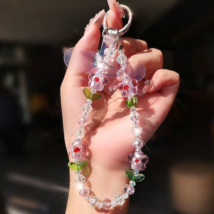 Floral Beaded Phone Lanyard Stornfield