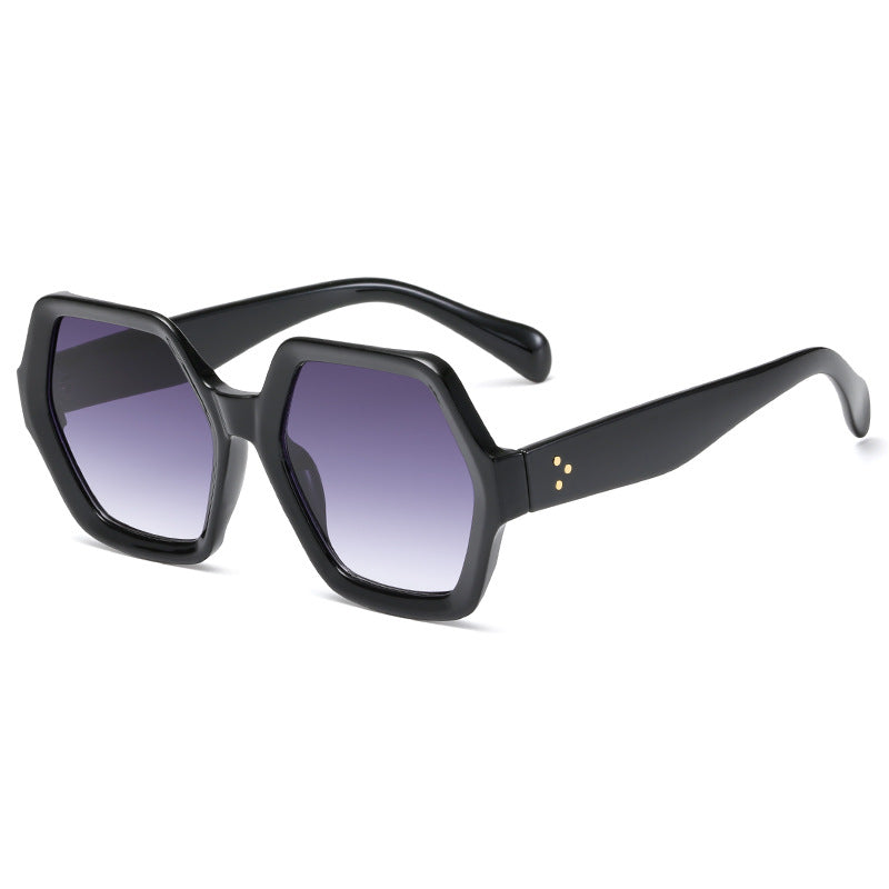 Women's geometric reading glasses in striking honeycomb frame design Stornfield