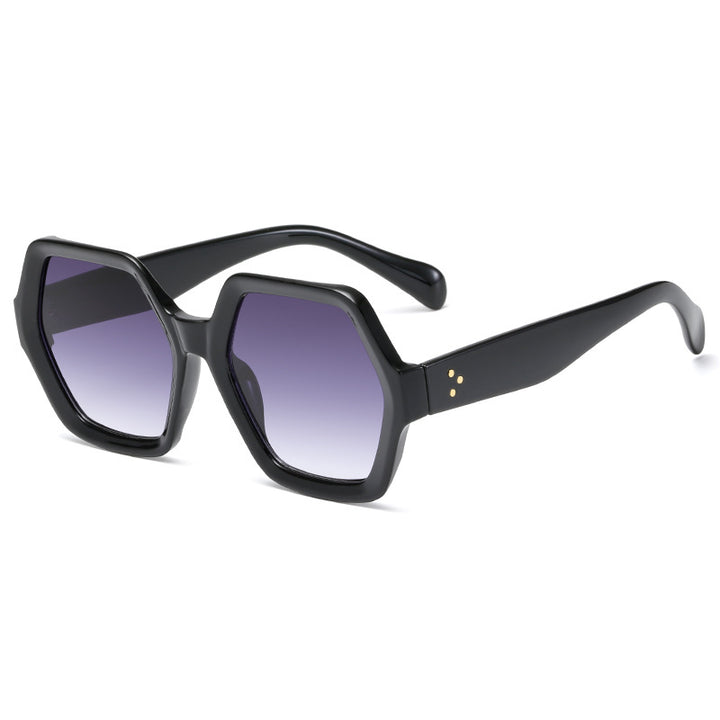 Women's geometric reading glasses in striking honeycomb frame design Stornfield