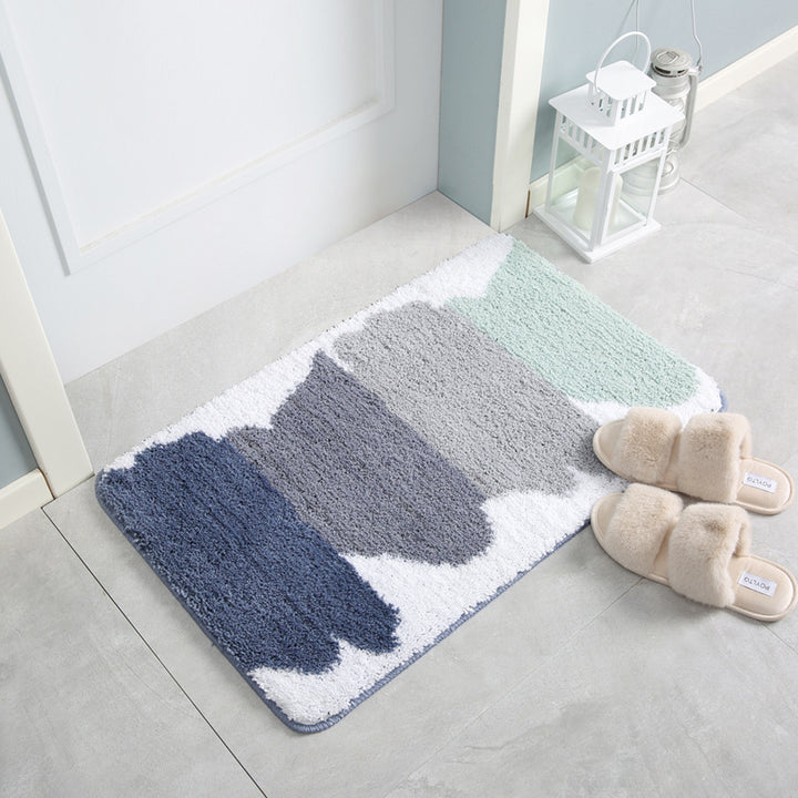 Plush Bathroom Rug Set