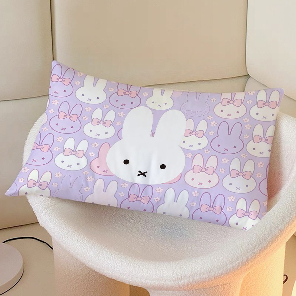Cute Bunny-Themed Decorative Pillow