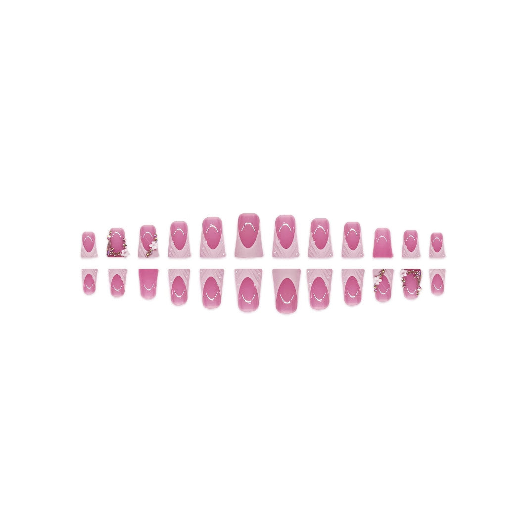 Glamorous 3D Floral Nail Art Enhancements Stornfield