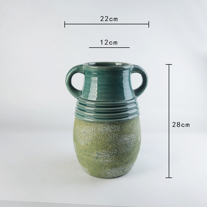 Decorative and modern ceramic vase Stornfield
