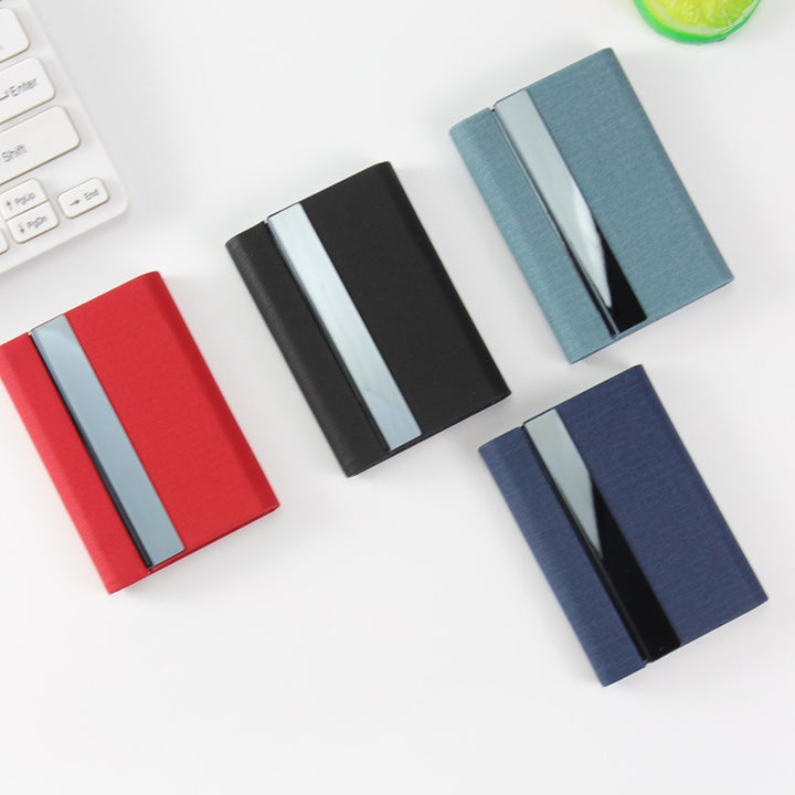 Premium Fabric Business Card Holder
