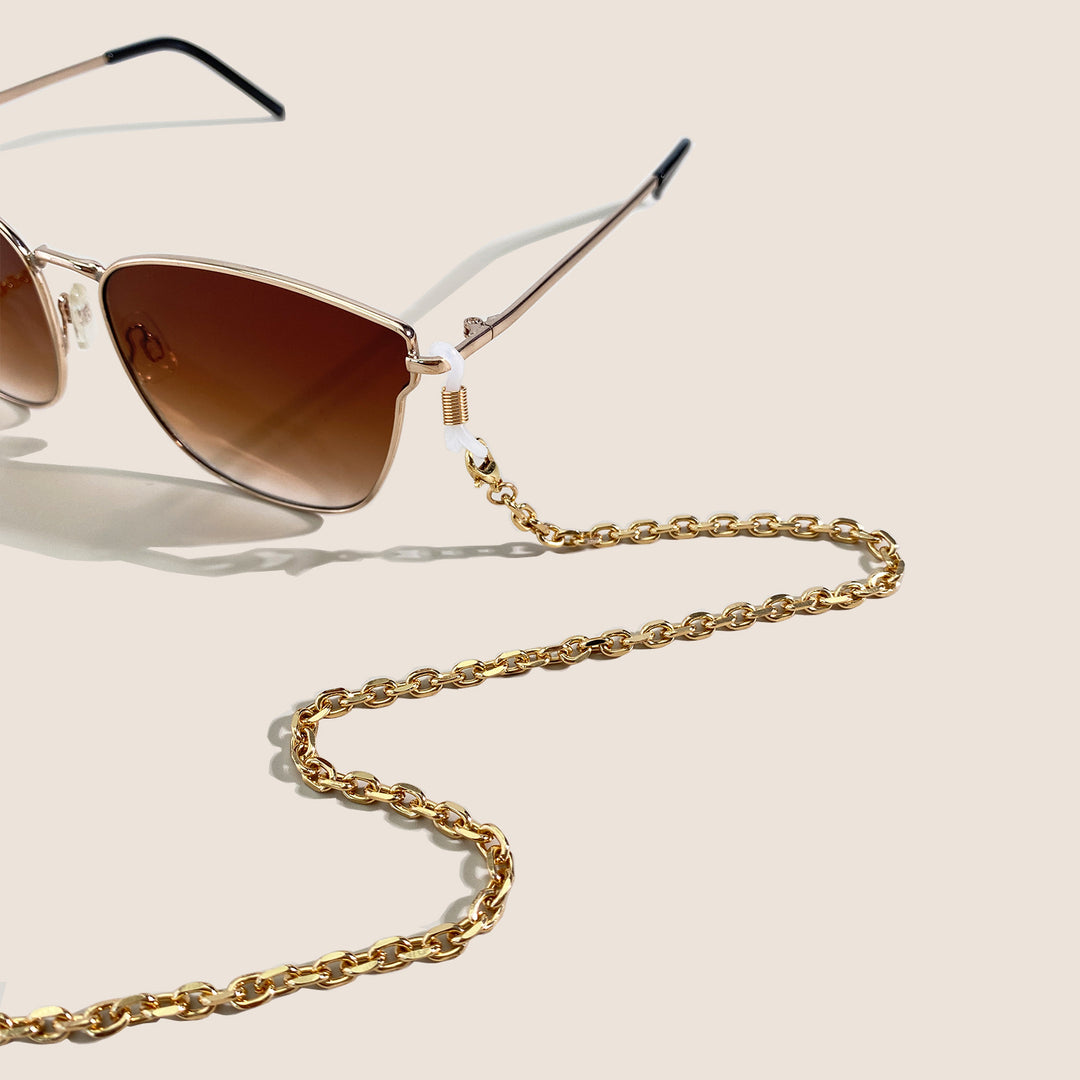 Fashionable Gold Chain Eyewear Connector Stornfield