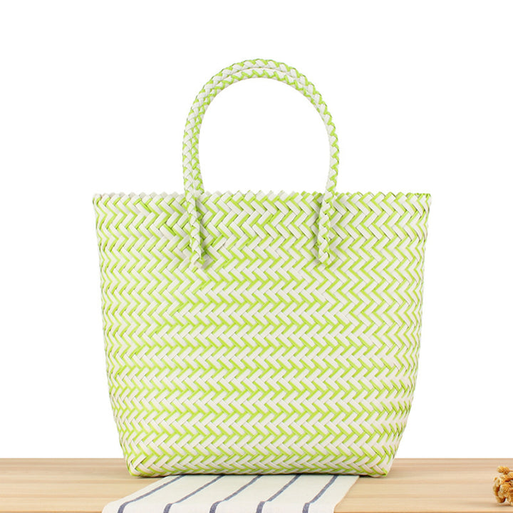 Braided Tote Bag with Sturdy Carry Handles Stornfield