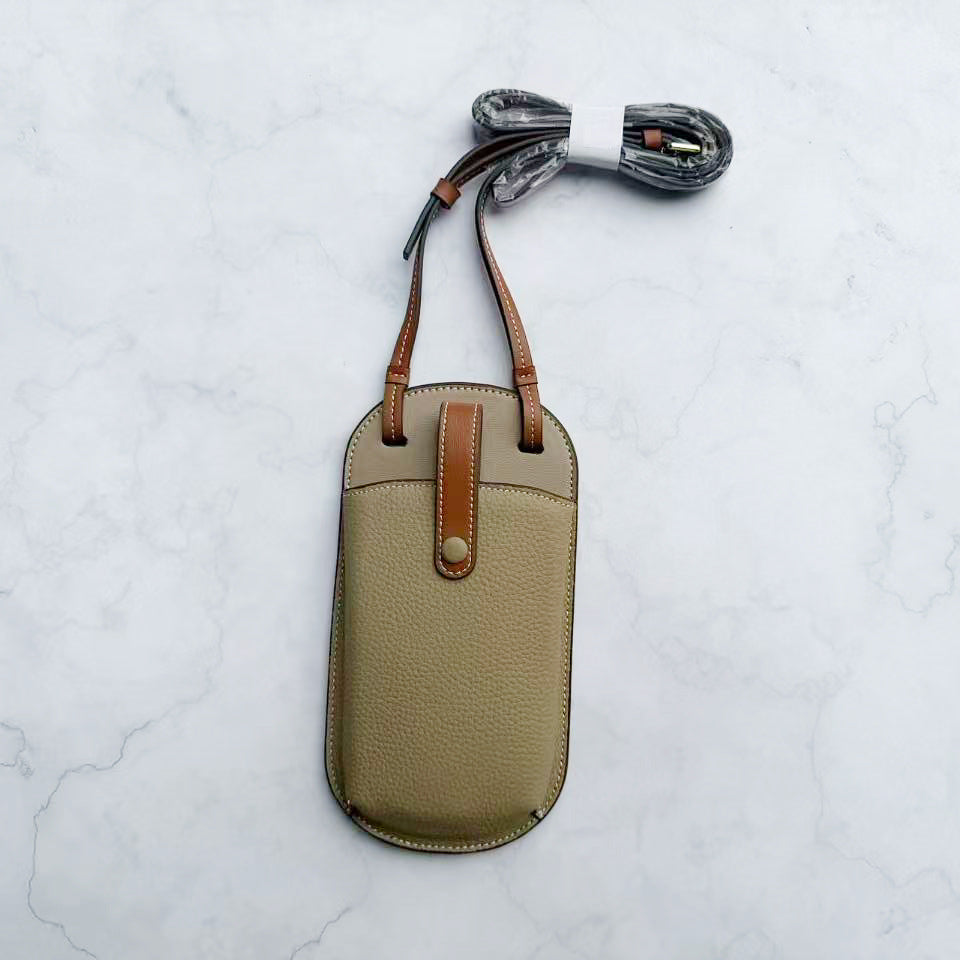 Leather Crossbody Phone Pouch Stornfield