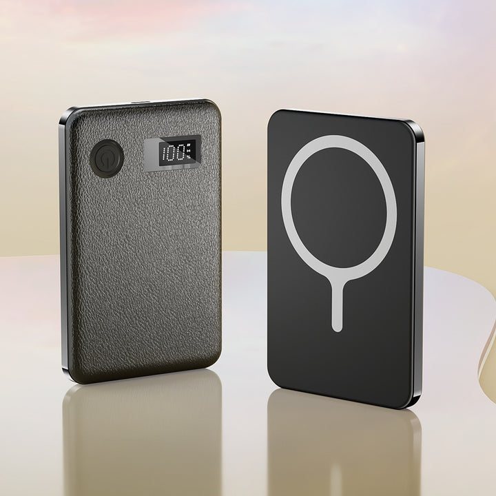 Elegant and versatile wireless charger with digital display Stornfield