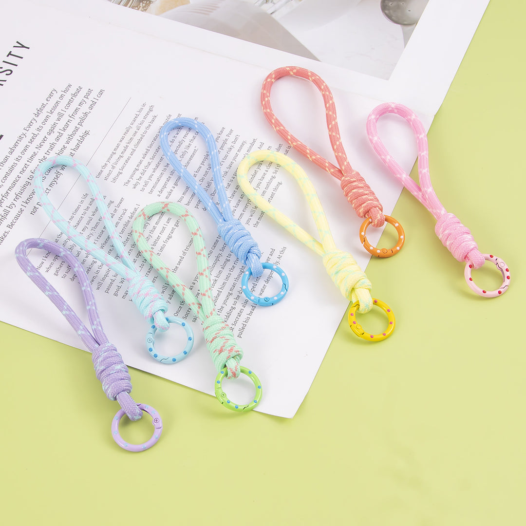 Durable Braided Paracord Keychain Loop Stornfield