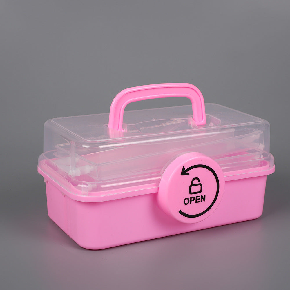 Portable Multi-Section Craft Storage Box Stornfield