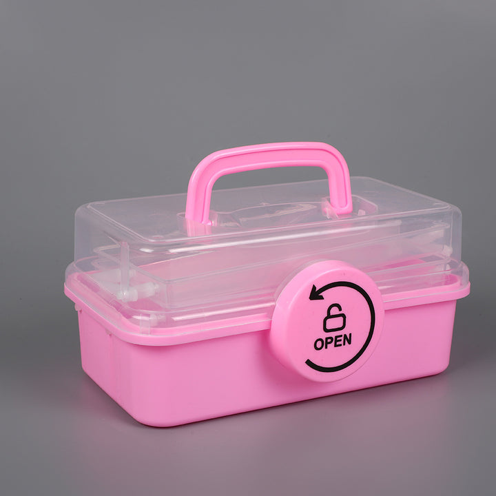 Portable Multi-Section Craft Storage Box Stornfield