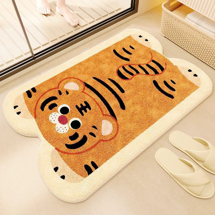 Cute Animal-Themed Bath Mat