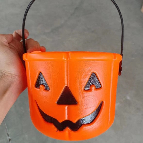 Halloween Themed Pumpkin Trick-or-Treat Bucket Stornfield