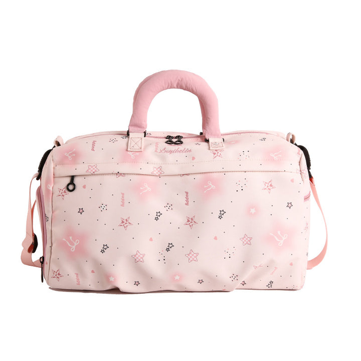 Star-Patterned Travel Duffle Bag Stornfield