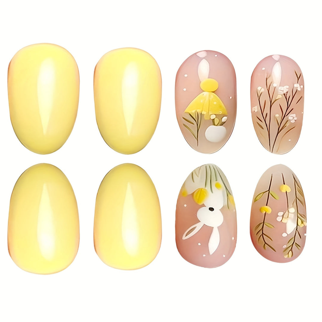 Seasonal Themed Press-On Nail Art Stornfield