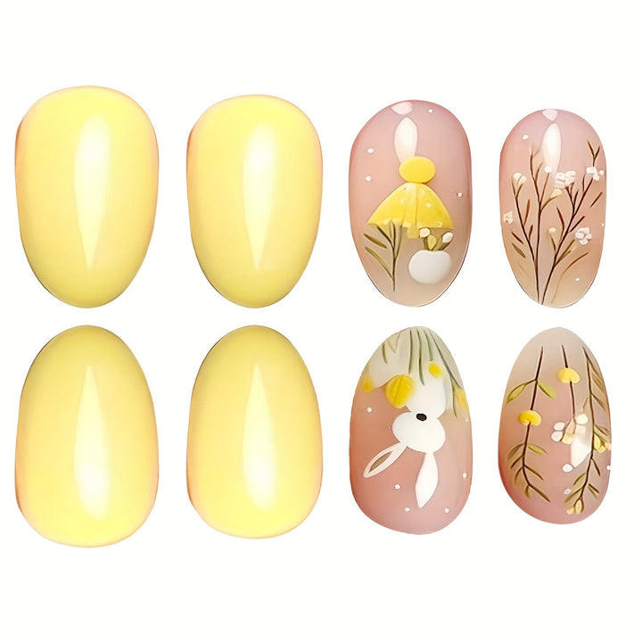 Seasonal Themed Press-On Nail Art Stornfield