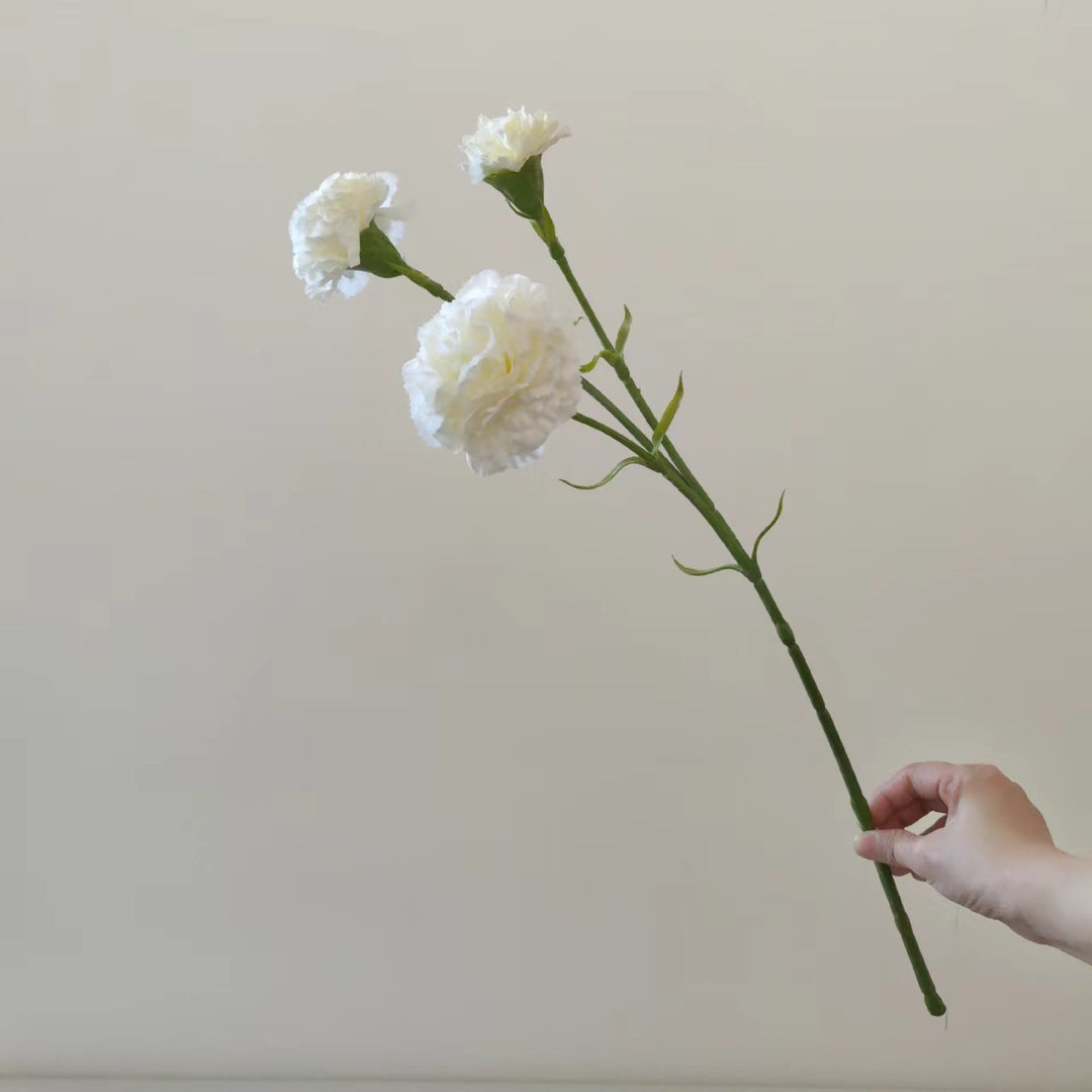Lifelike Carnation Floral Stem