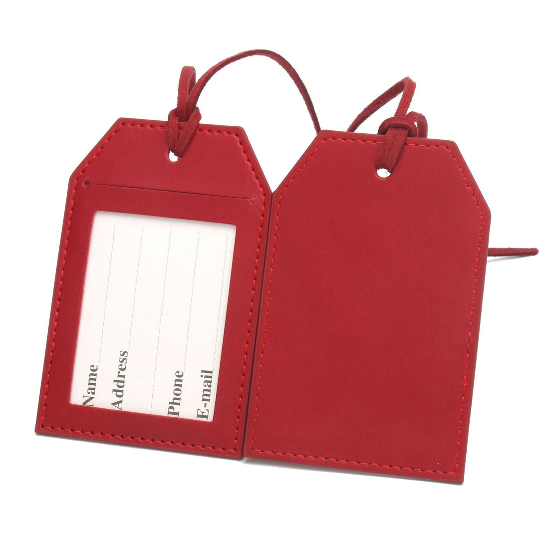 Premium Leather Travel Luggage Tag Stornfield