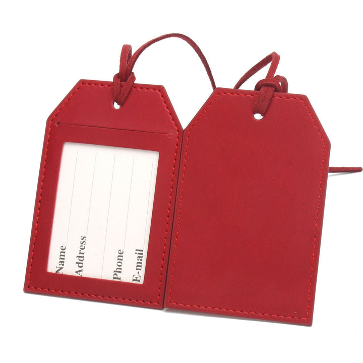 Premium Leather Travel Luggage Tag Stornfield