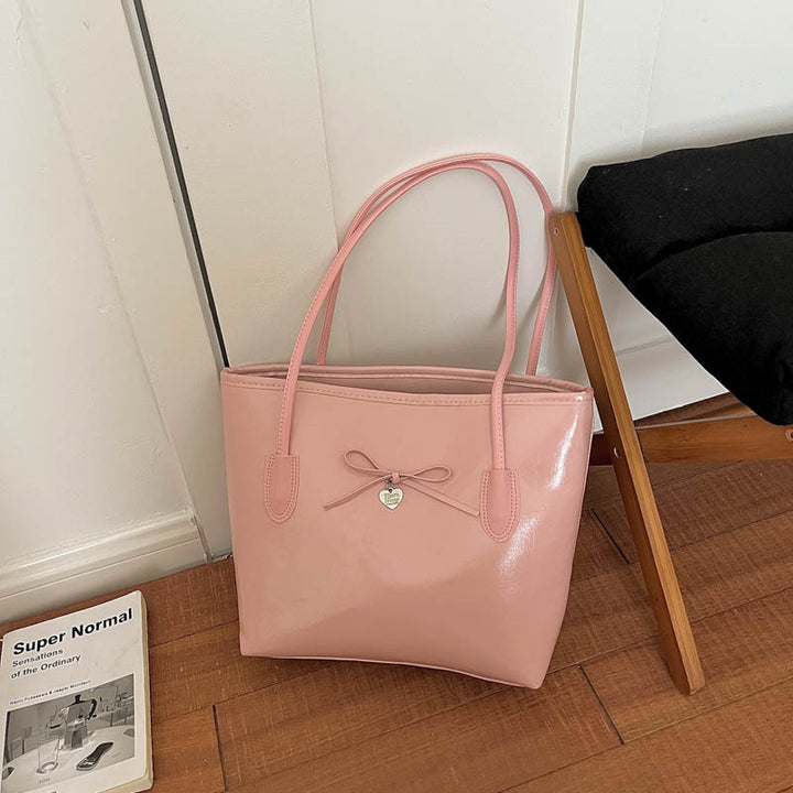 Elegant Decorative Bow Tote Bag