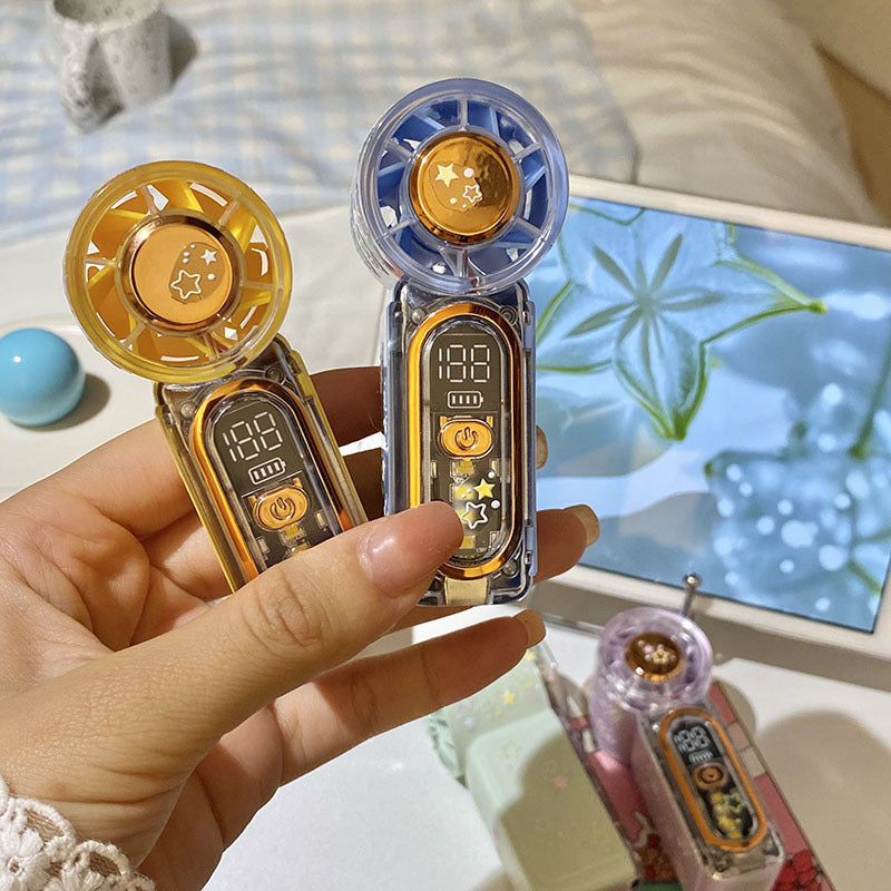 Portable Mini Fan with LED Display Stornfield