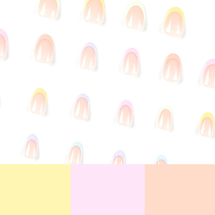 Artful nail extensions with elegant gradient and shine Stornfield