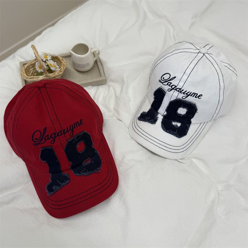 Men's Distressed Denim Baseball Cap Stornfield 1783921779