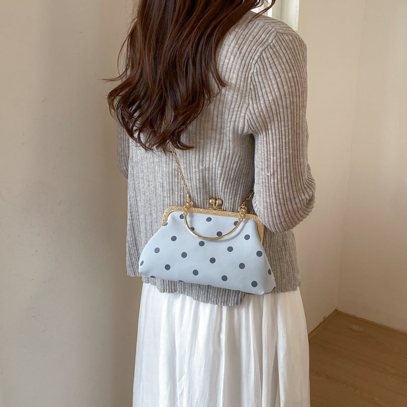 Vintage Polka Dot Handbag