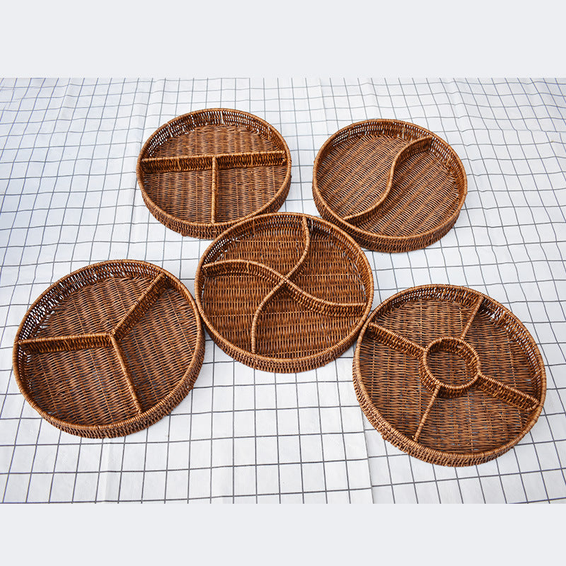 Artisan Woven Serving Platter Stornfield