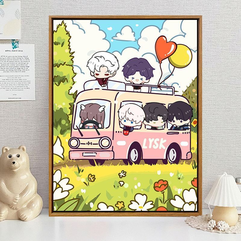 Cartoon-Themed Decorative Wall Art Stornfield