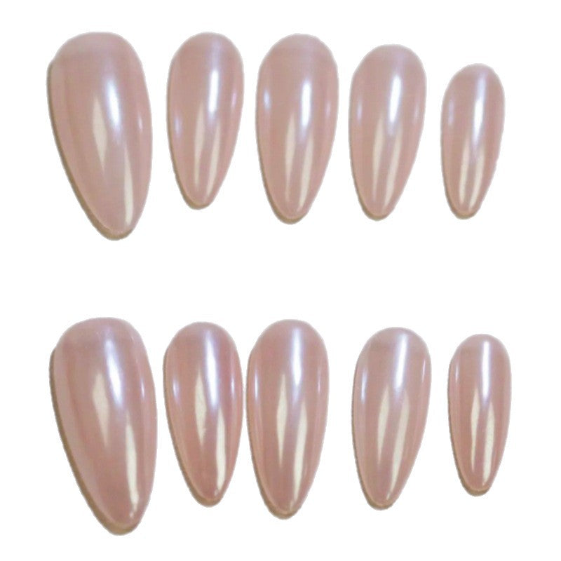 Glossy Pointed Press-On Nail Tips Stornfield