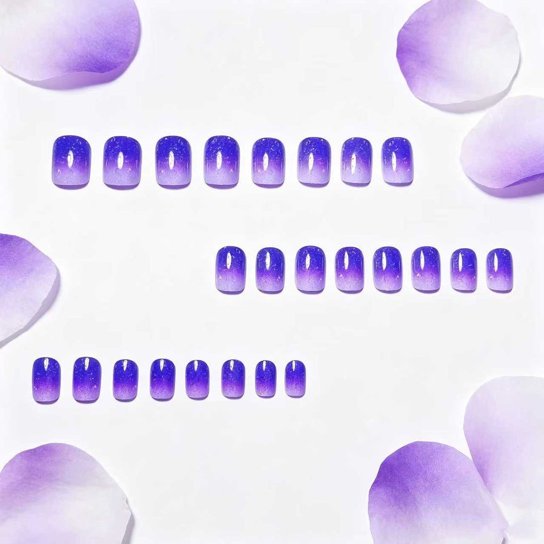 Artificial nails with glamorous ombré effect Stornfield