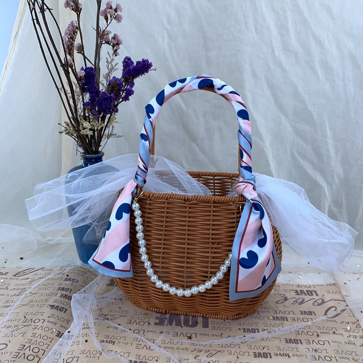 Women Diamond-shaped Handheld Basket Stornfield