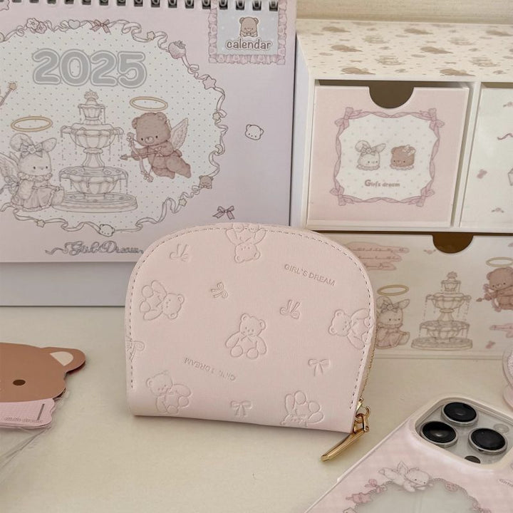 Cute Cartoon-Embossed Mini Pouch Stornfield