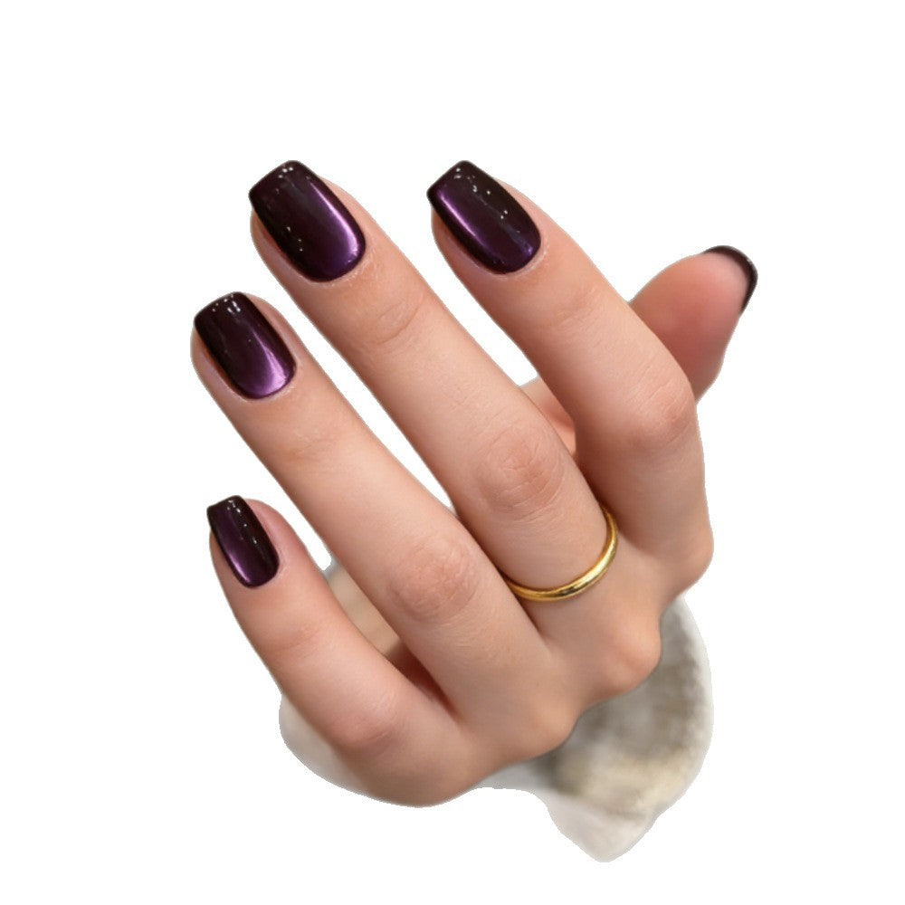 Artificial nails with elegant high-gloss finish and special color nuance Stornfield