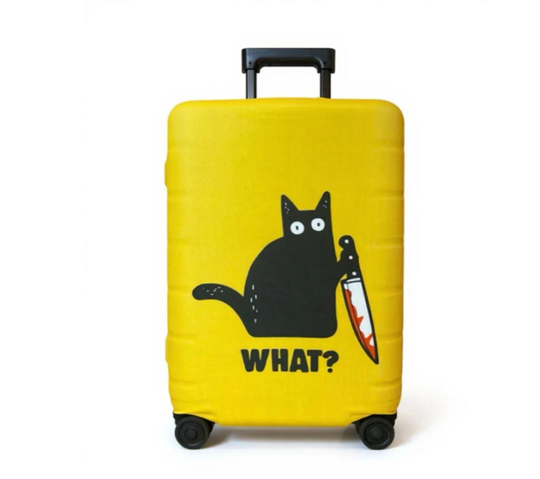 Unisex nan elastic suitcase cover with 3D dog design for trolley, stretchy and scratch-resistant Stornfield