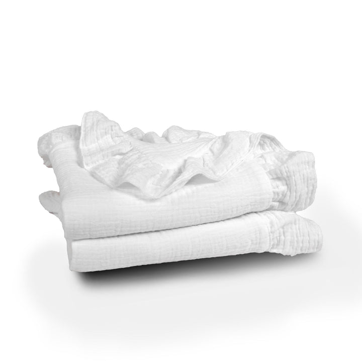 Soft Muslin Blanket with Ruffled Edges Stornfield