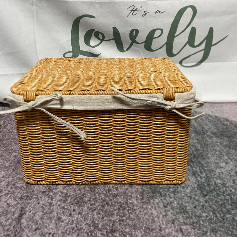 Handcrafted Woven Storage Chest Stornfield