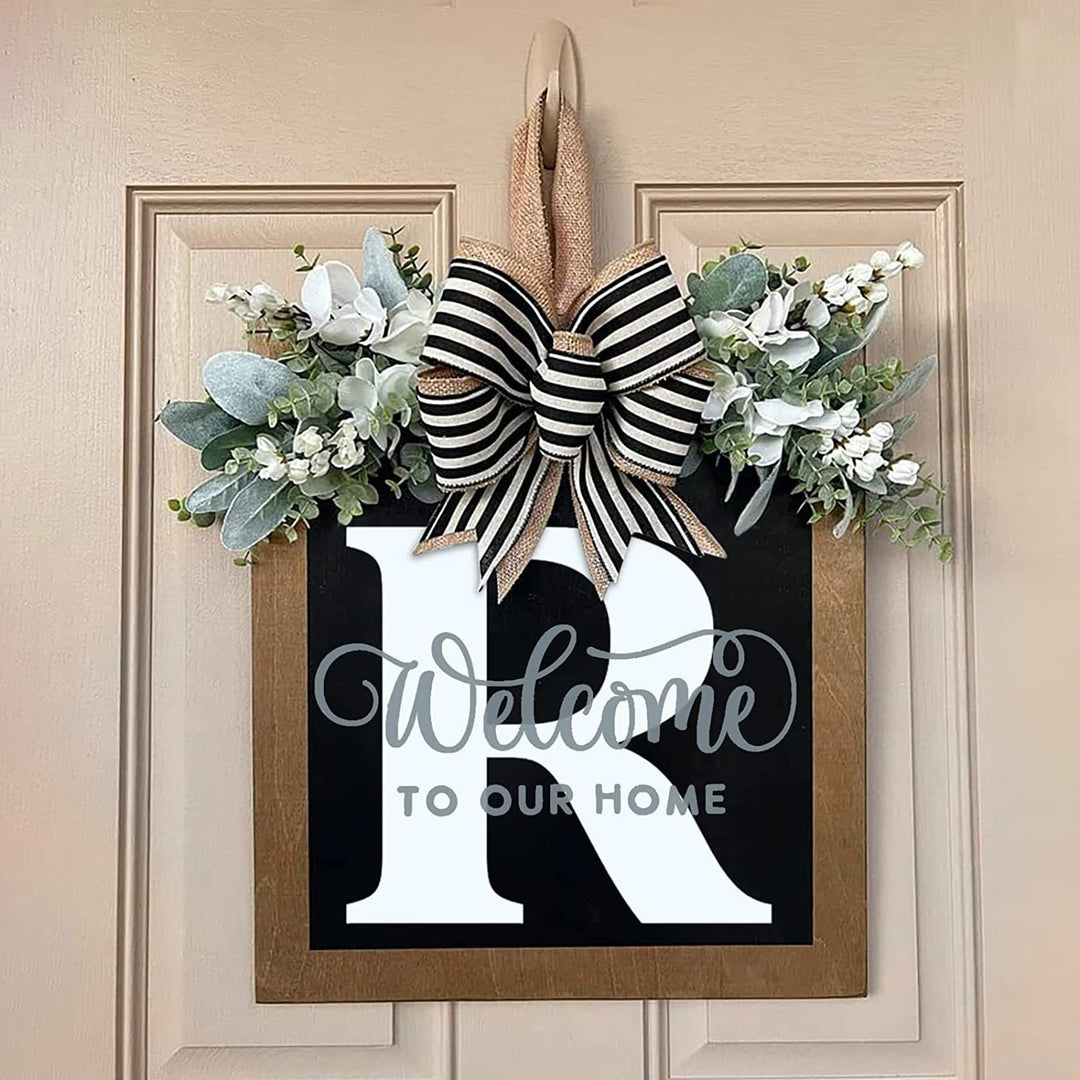 Customizable Welcome Door Sign