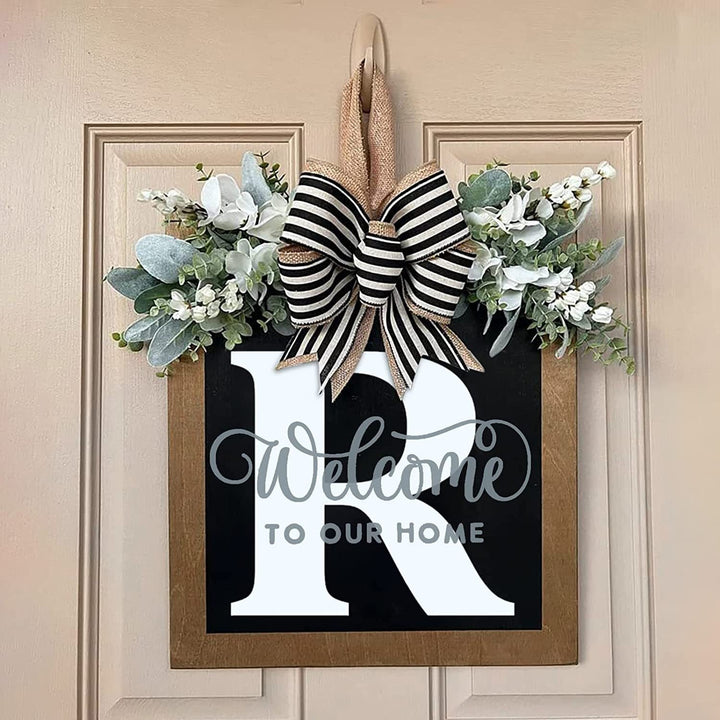 Customizable Welcome Door Sign