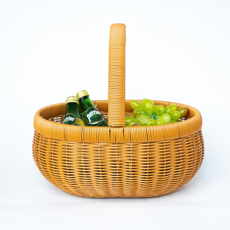 Woven Picnic Storage Basket Stornfield