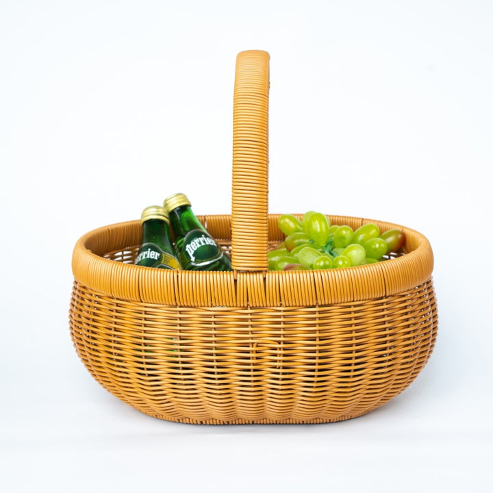 Woven Picnic Storage Basket Stornfield