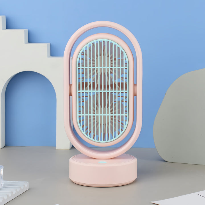 Ladies Portable Table Fan in Modern and Compact Design Stornfield