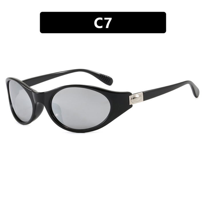 Ladies stylish sunglasses in elegant oval design with protective UV filter Stornfield