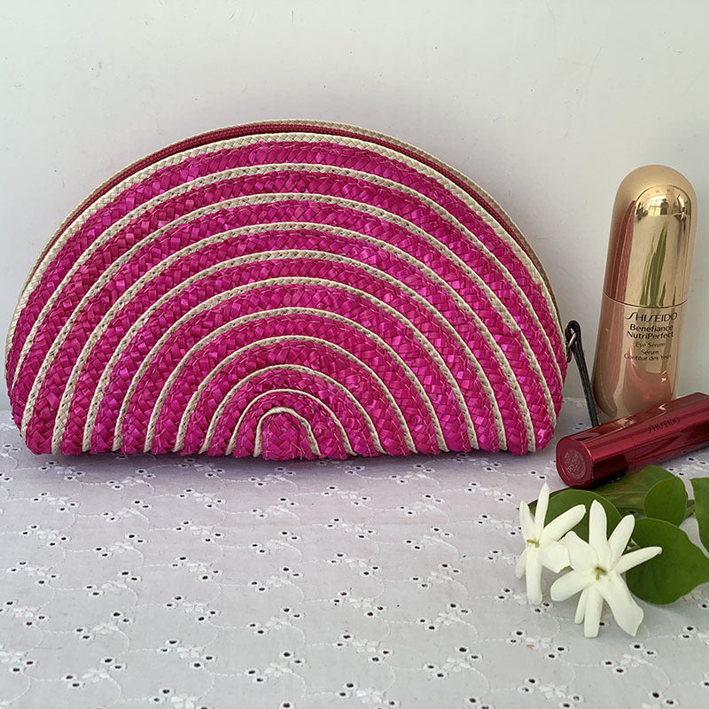 Cosmetic bag in elegant half-moon design Stornfield