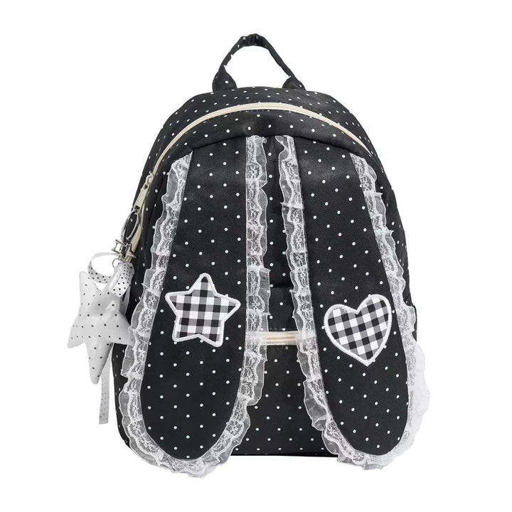 Backpack with Playful Design and Charming Applications Stornfield