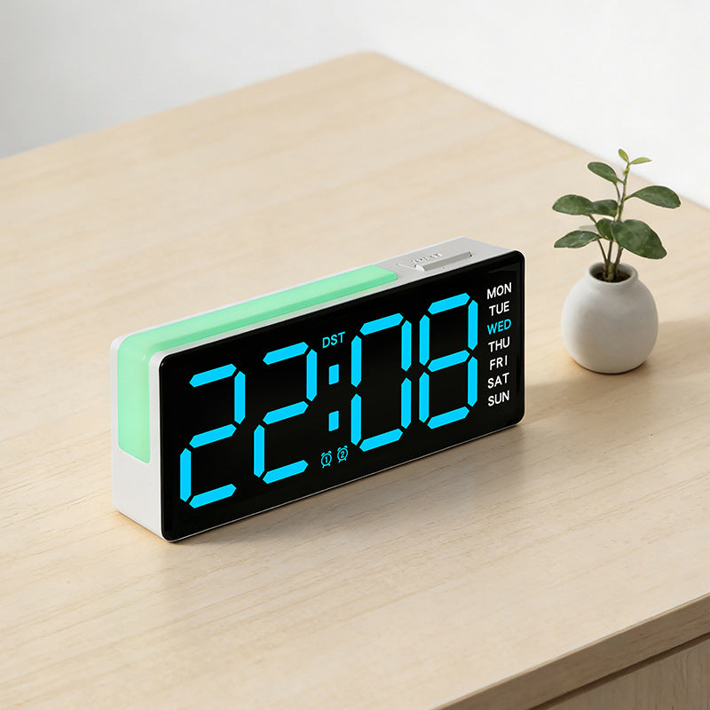 Digital Alarm Clock with Color Change Stornfield
