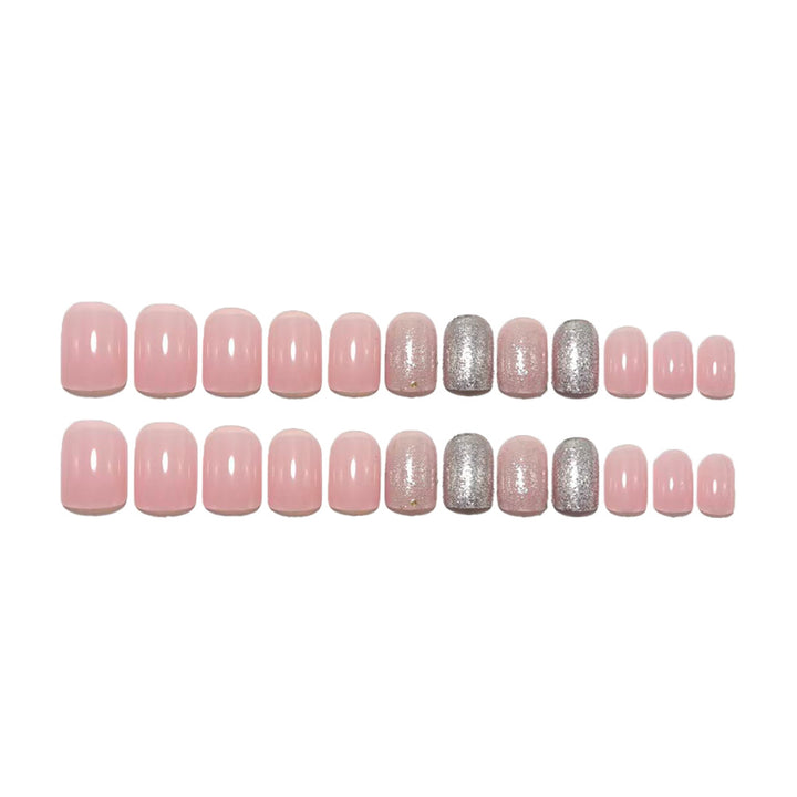 Glitter Artificial Nails Stornfield
